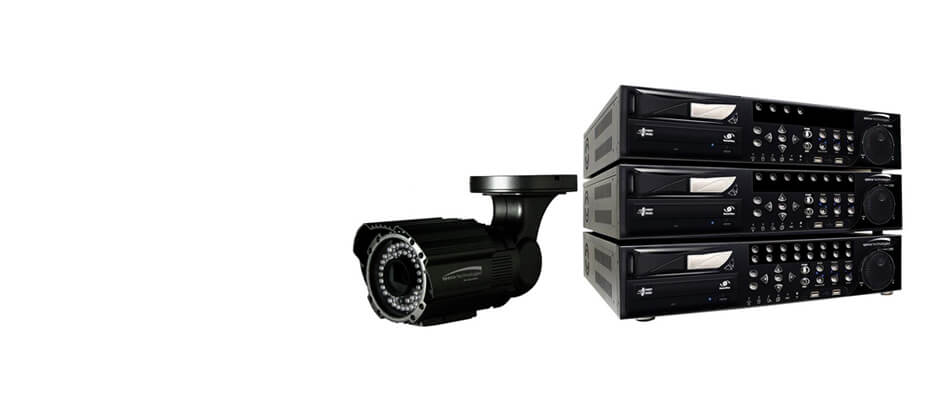 home security racks and cameras