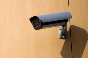 business security camera wall mounted