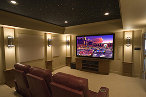 home theater installation tv entertainment center