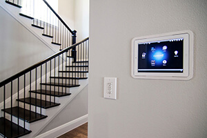home automation systems touchscreen hub